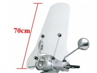 windscherm hoog + bev. set vespa lx piag orig 622192