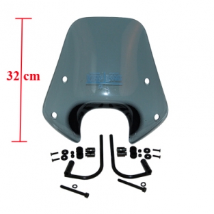 windscherm laag + bev. set zip2000 smoke piag orig 672481