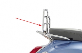 achterdrager opklapbaar orig. kwaliteit primav/sprin chroom