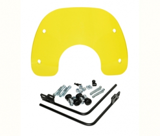 windscherm + bev. set laag agm/cel/allo/moj/palermo/sco fosti geel