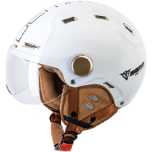 Demm Snorfiets helm wit